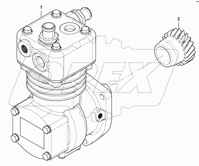  Air compressor assembly
