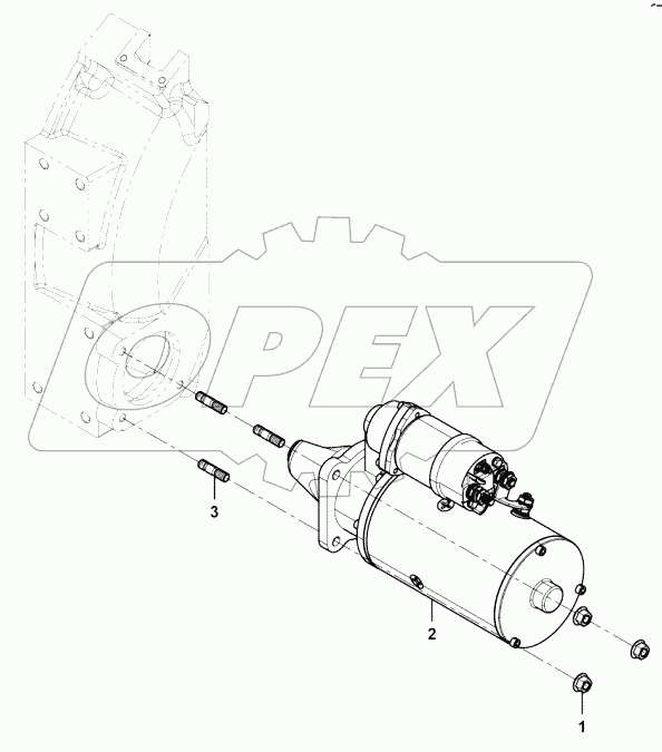  Starter motor group