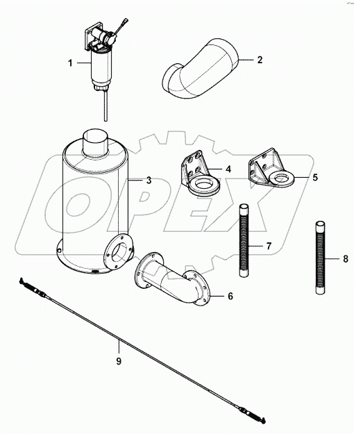  Packing box chassis parts group