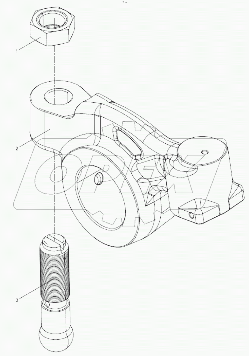  612600050179 Evb exhaust rocker arm set