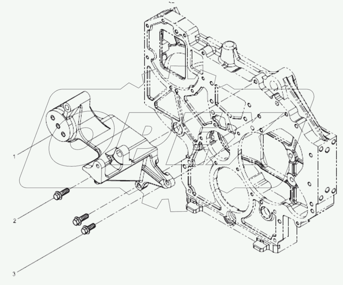  Generator bracket group