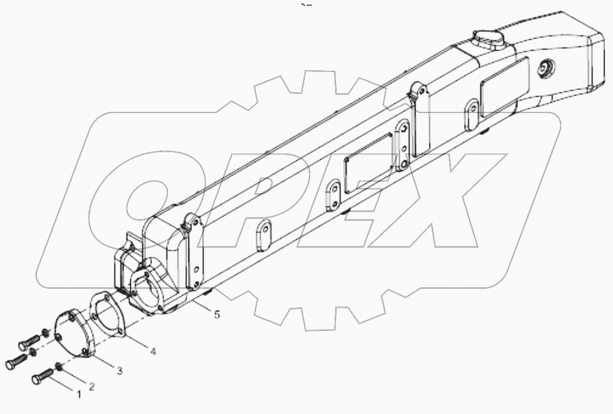  612600115467 Air inlet pipe assembly