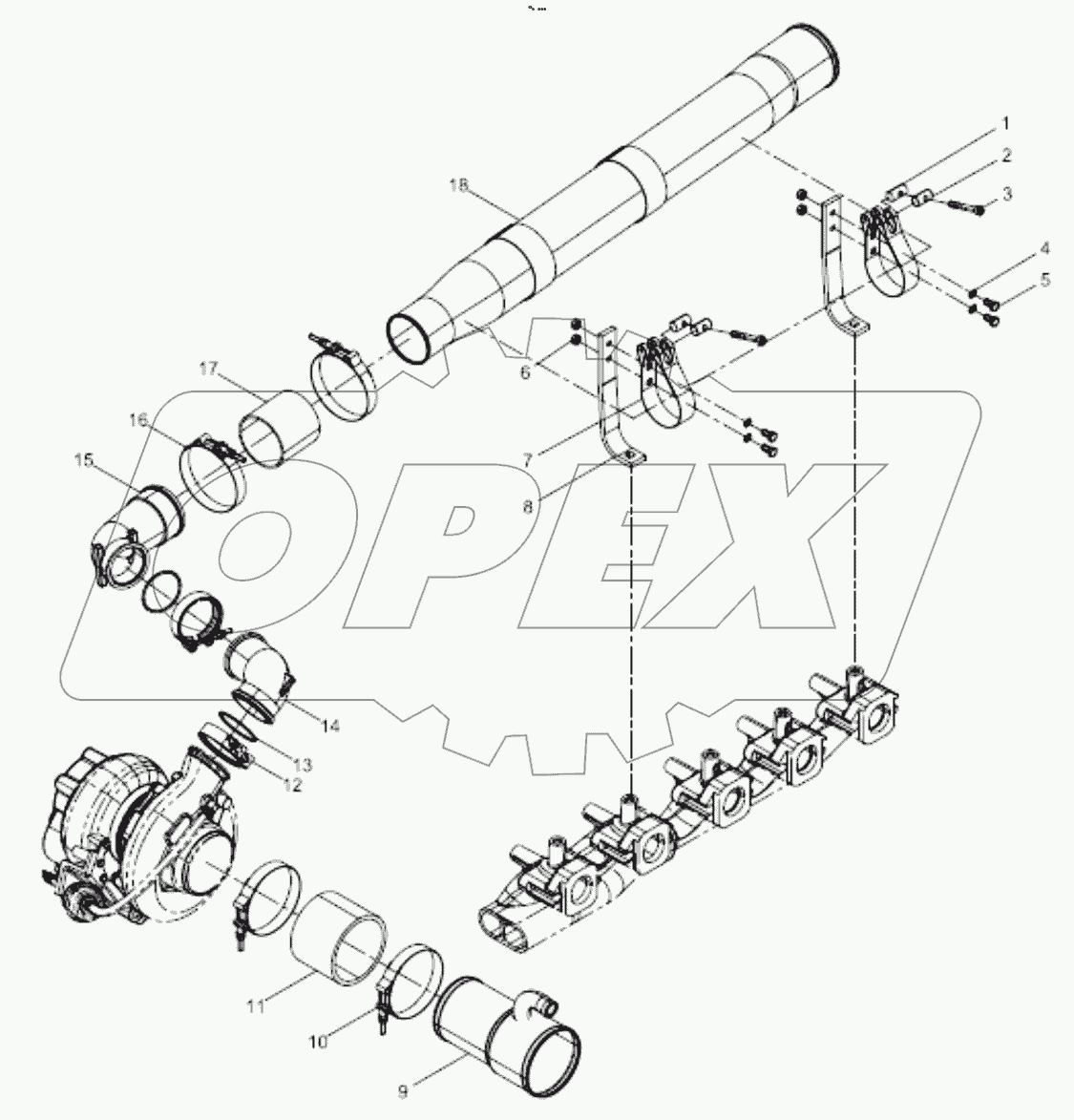  Compressor pipeline group
