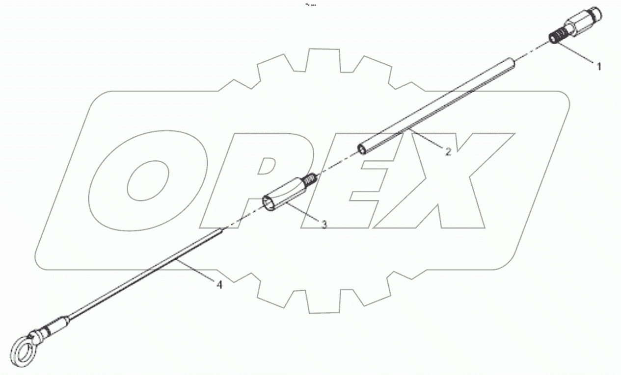  612600012067 Oil dipstick assembly