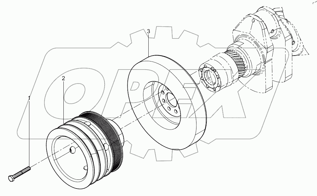  Crankshaft Pulley Group