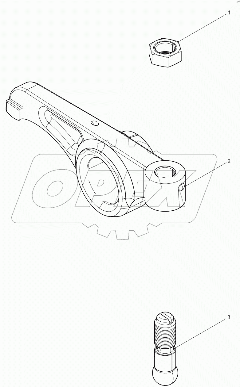  Intake valve rocker arm