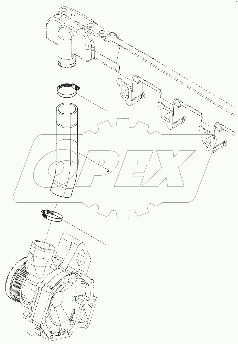  Water Inlet Pipe Group