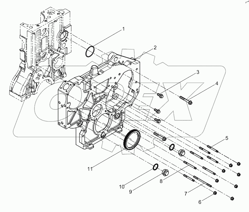  Timing Gear Housing Group