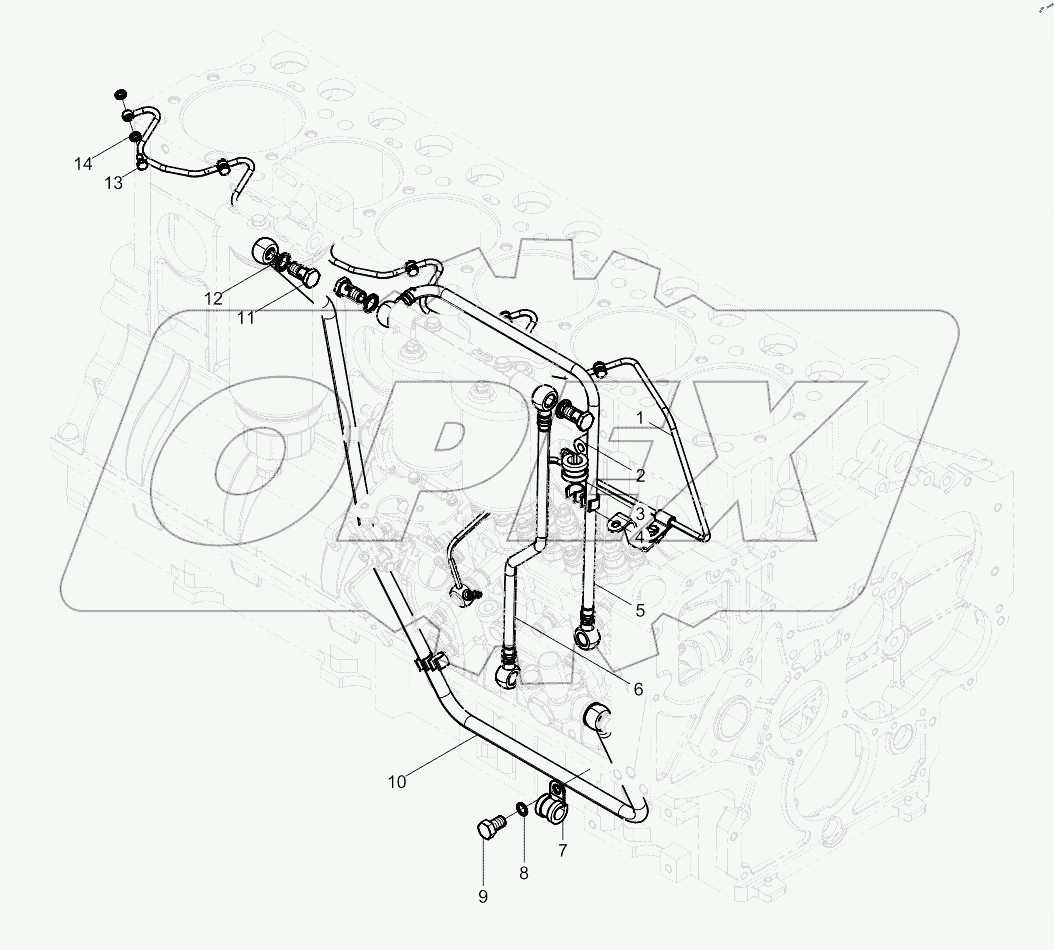  Low Pressure Oil pipe Group