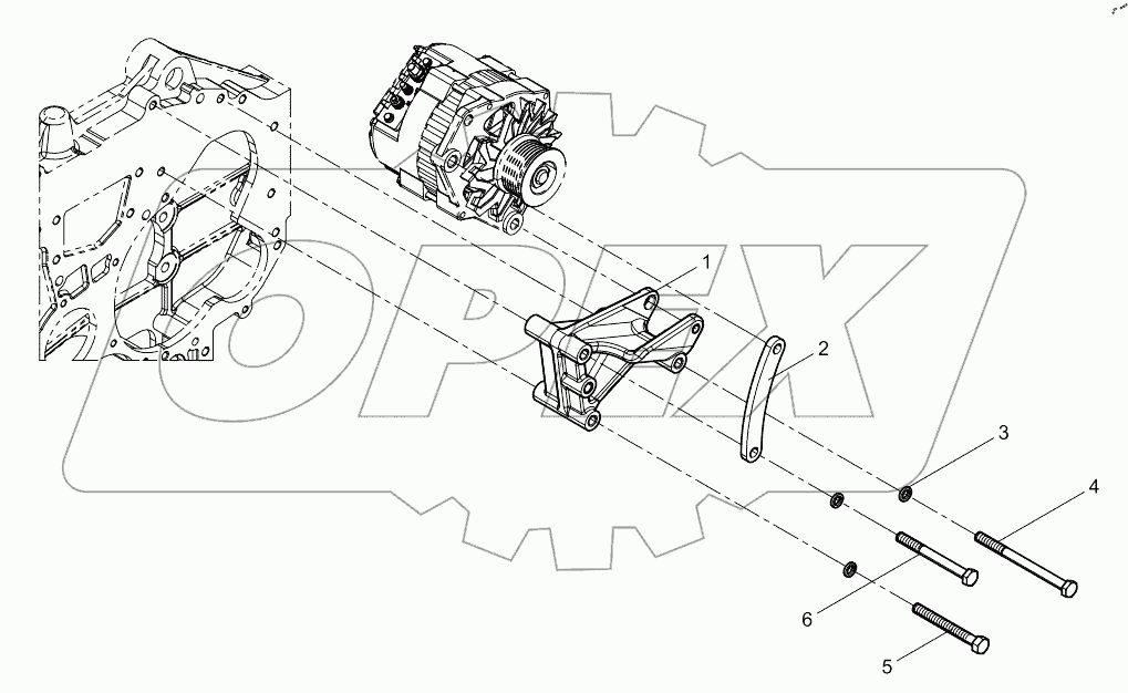  Generator Bracket Group