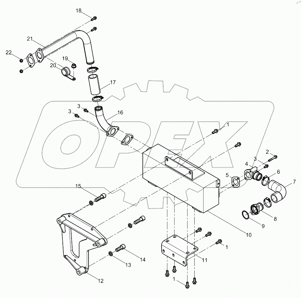  Oil cooler combination