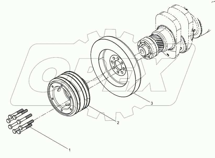  Crankshaft Pulley Group