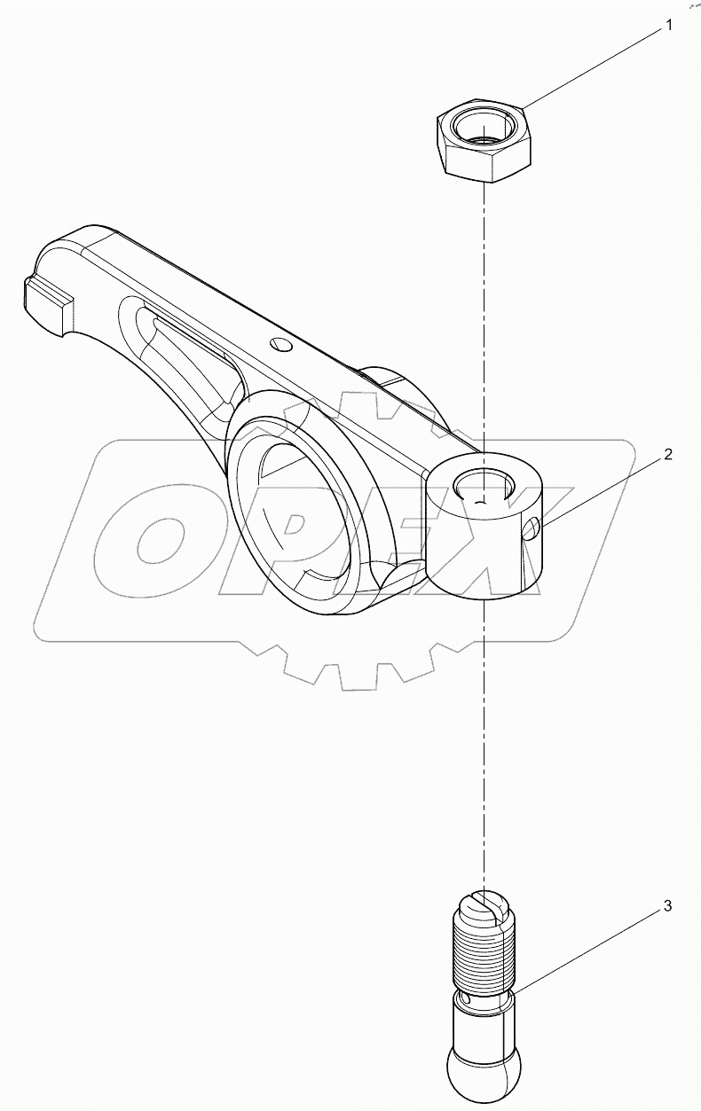  Intake valve rocker arm