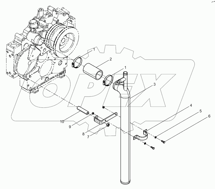  Water Inlet Pipe  Group