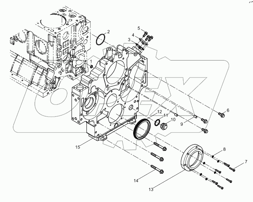  Timing Gear Housing Group