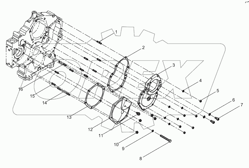  Cylinder Block Front Cover  Group