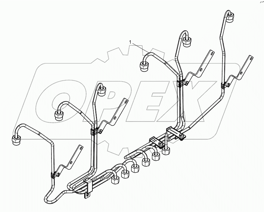  High Pressure Fuel Injection Pipe Group