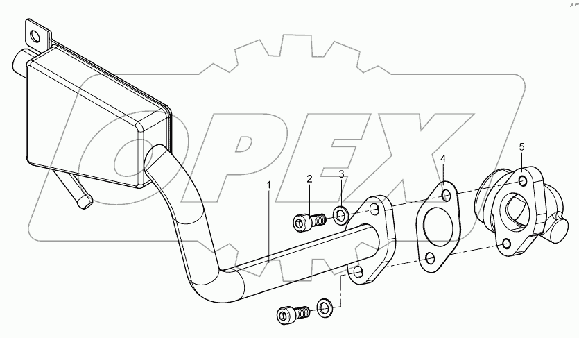  Oil-gas separator assembly