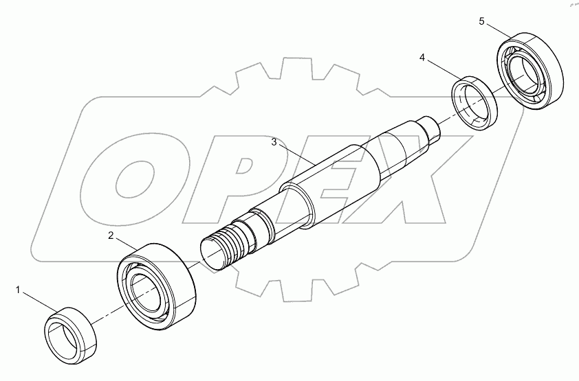  Transmission shaft assembly