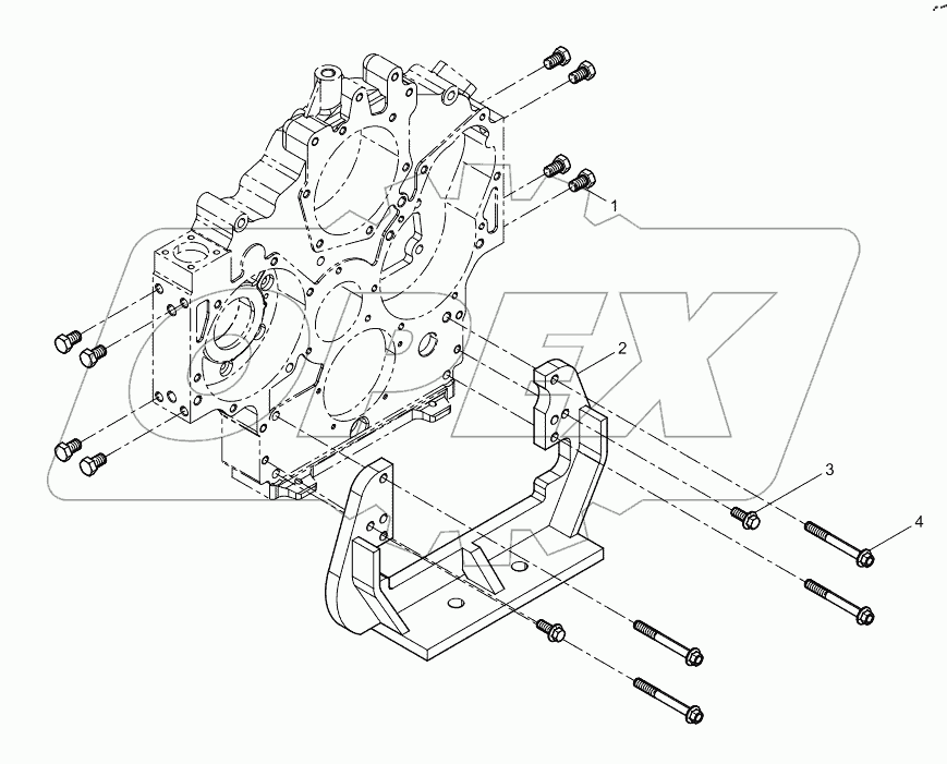  Engine Bracket Group