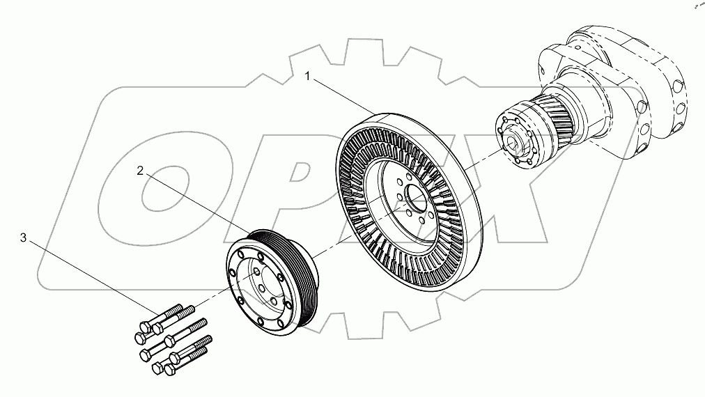  Crankshaft Pulley Group