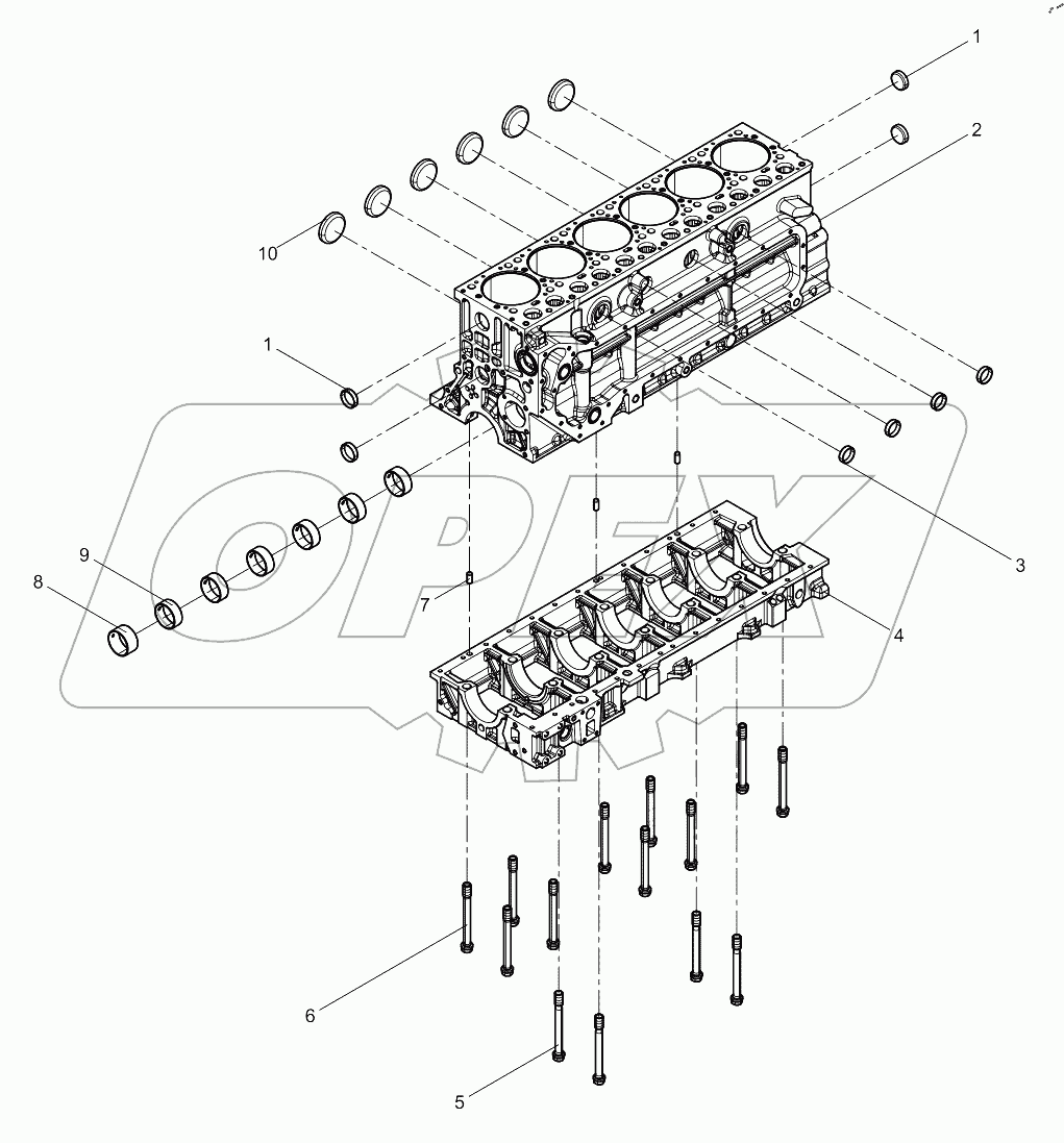  Crankcase pre-assembly