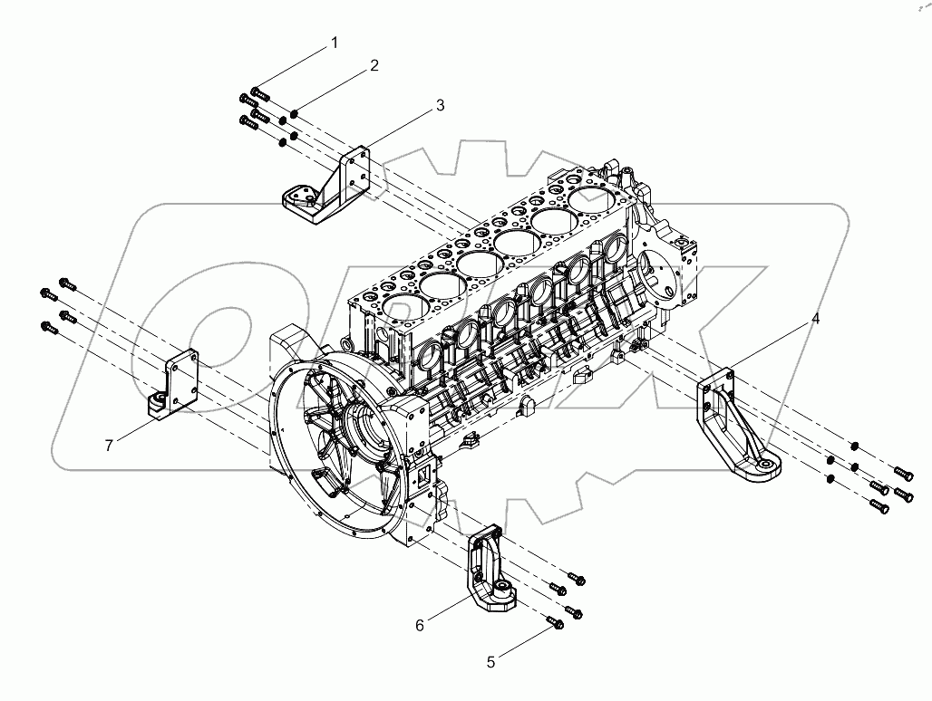  Engine Bracket Group