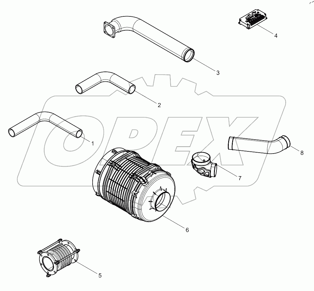  Packing Box Chassis Parts Group