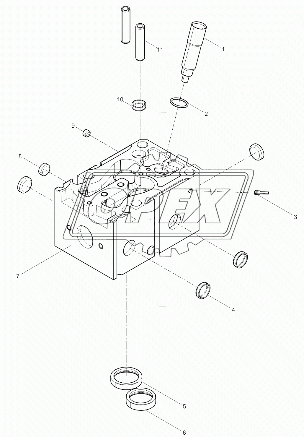 Cylinder head subassembly