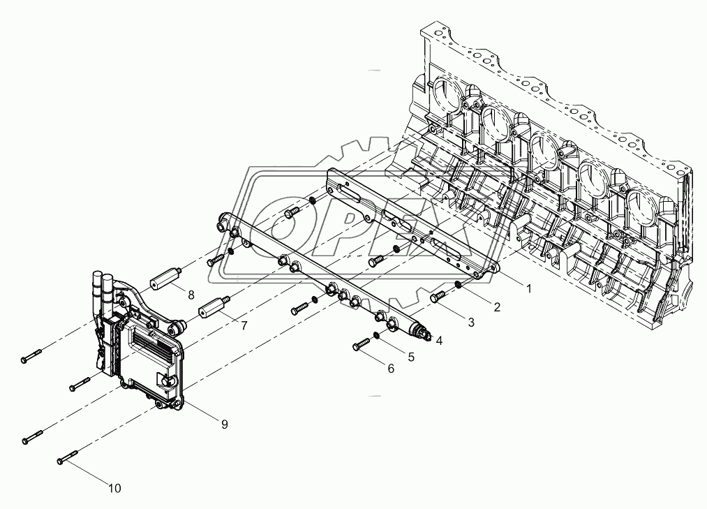 The common rail system combined with group