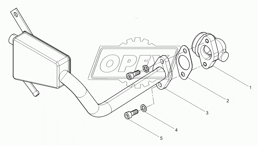 Oil-gas separator assembly