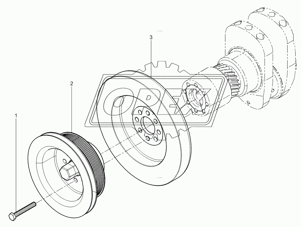 Crankshaft Pulley Group