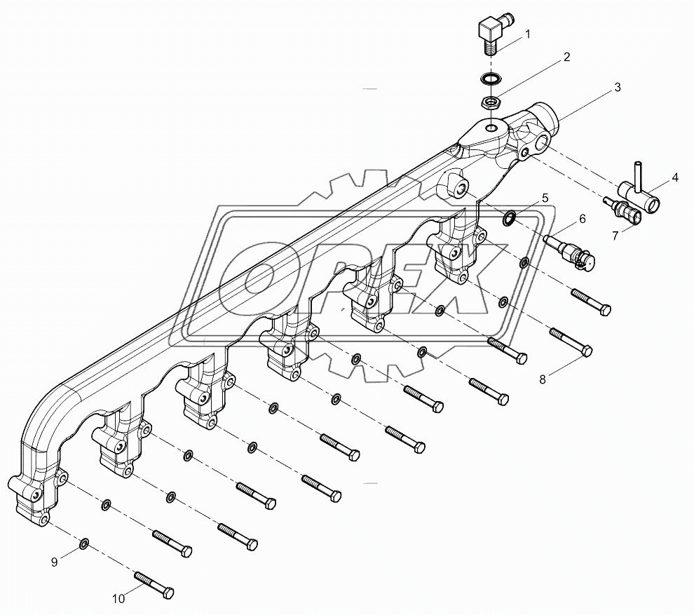 Water Outlet Pipe Group