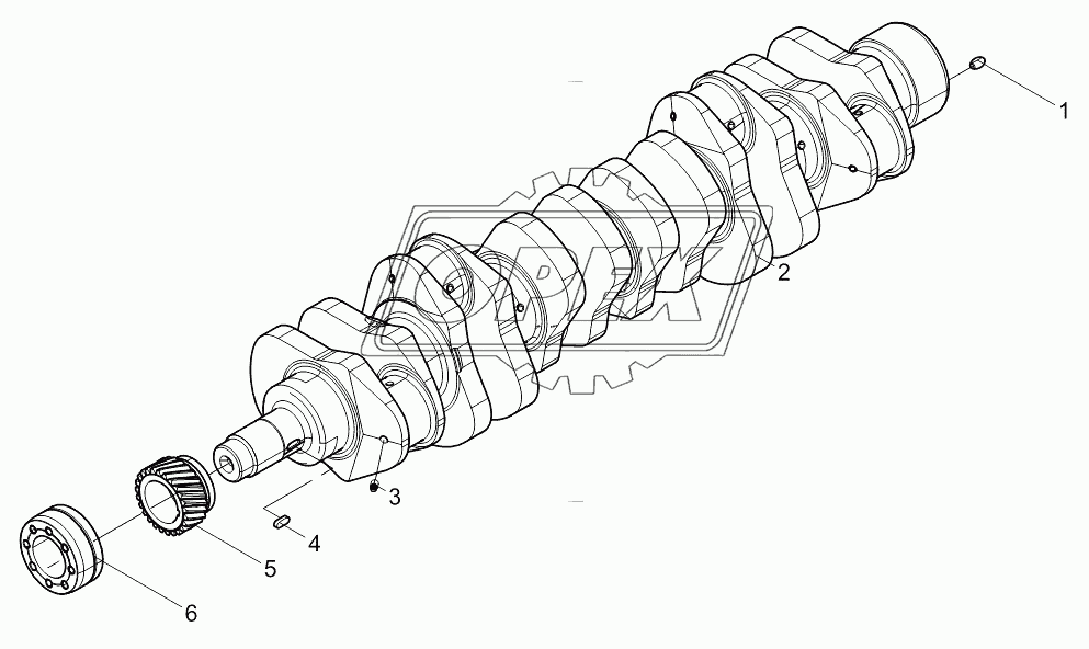 Crankshaft assembly