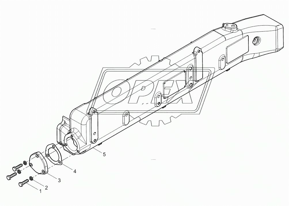 Air inlet pipe  assembly