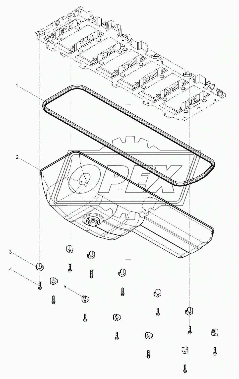 Oil bottom shell group