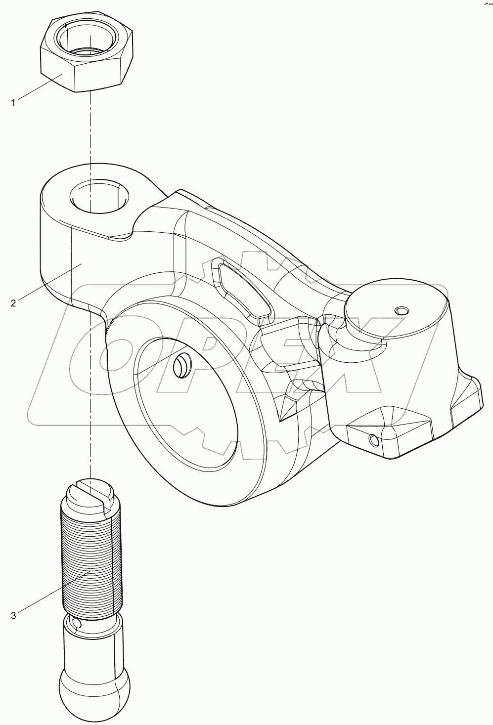 EVB Exhaust Rocker Arm Set
