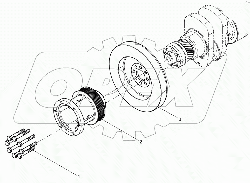  Crankshaft Pulley Group