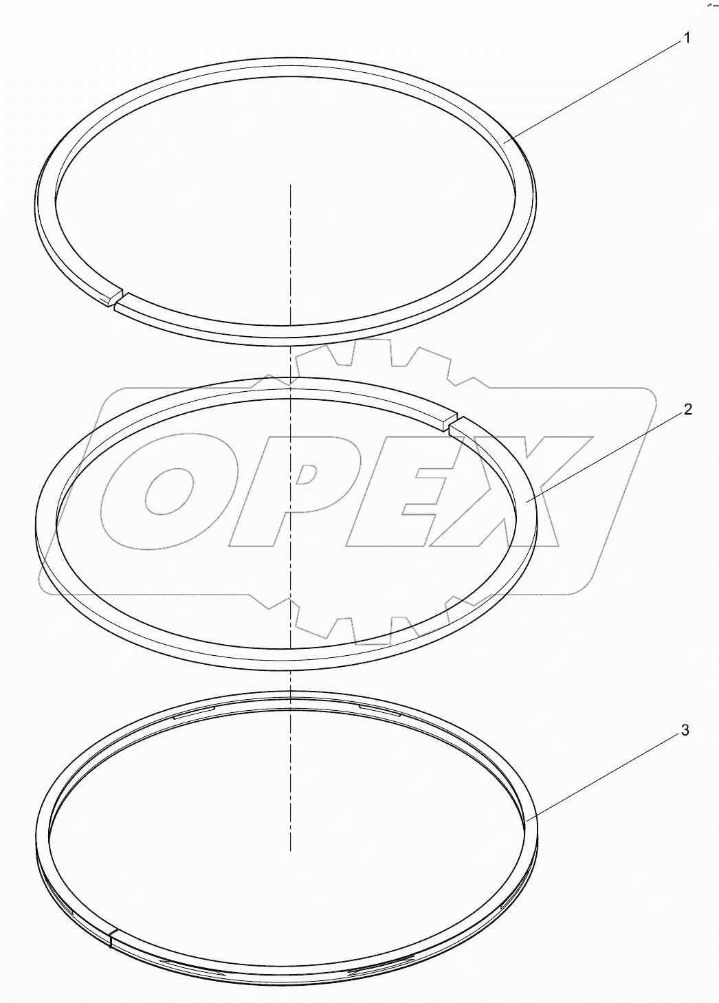  Piston ring assembly