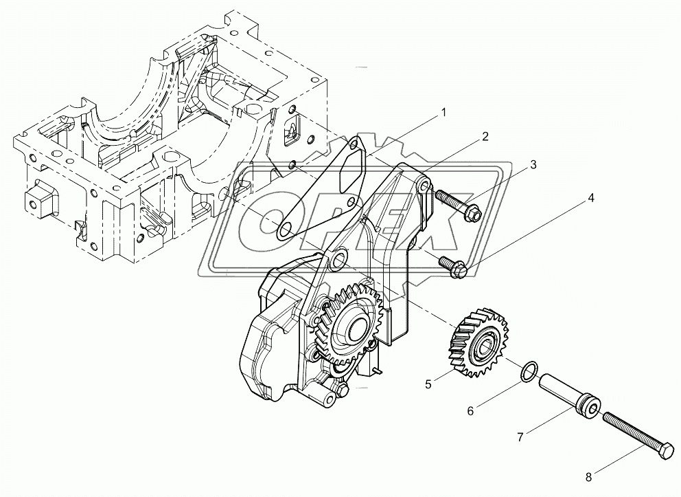 Oil pump assembly