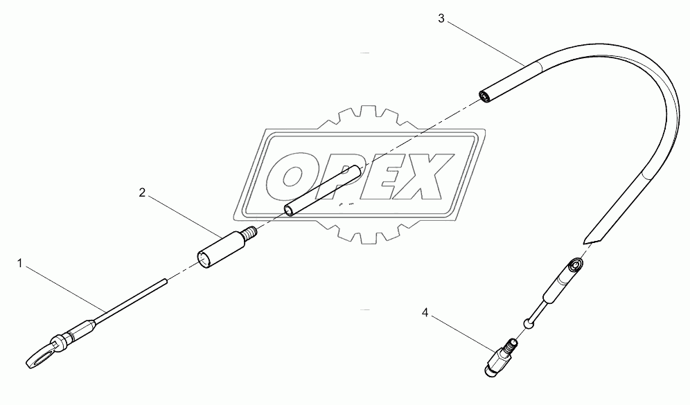 Oil dipstick assembly