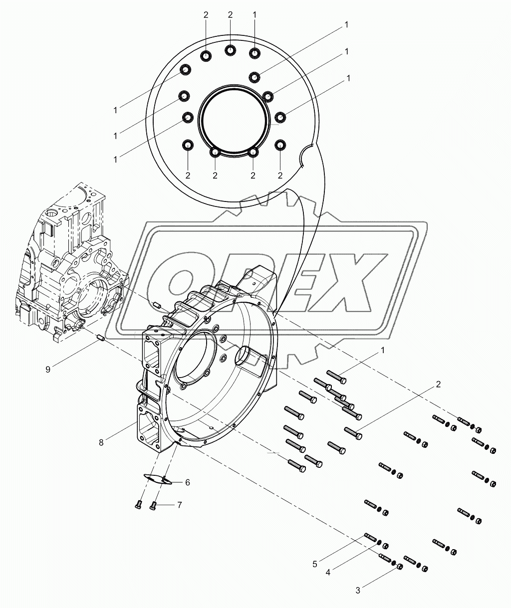 Flywheel Housing Group