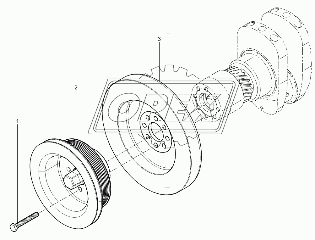 Crankshaft Pulley Group