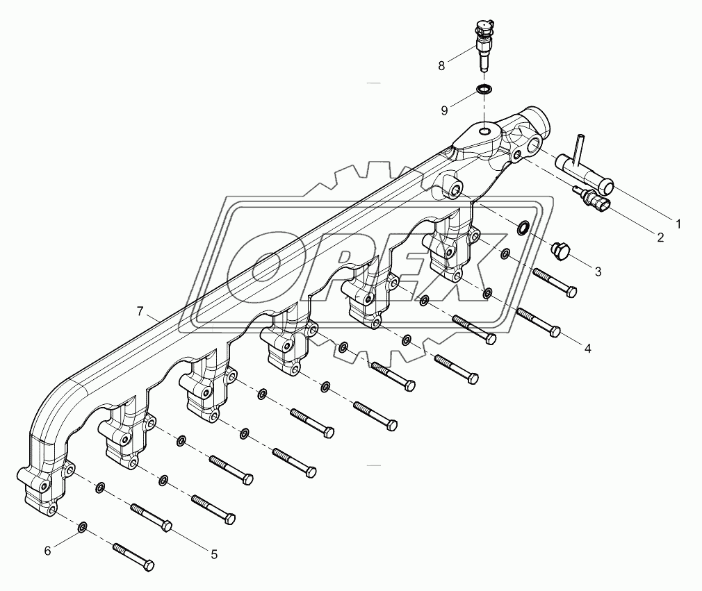 Water Outlet Pipe Group