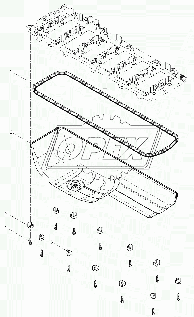 Oil pan group