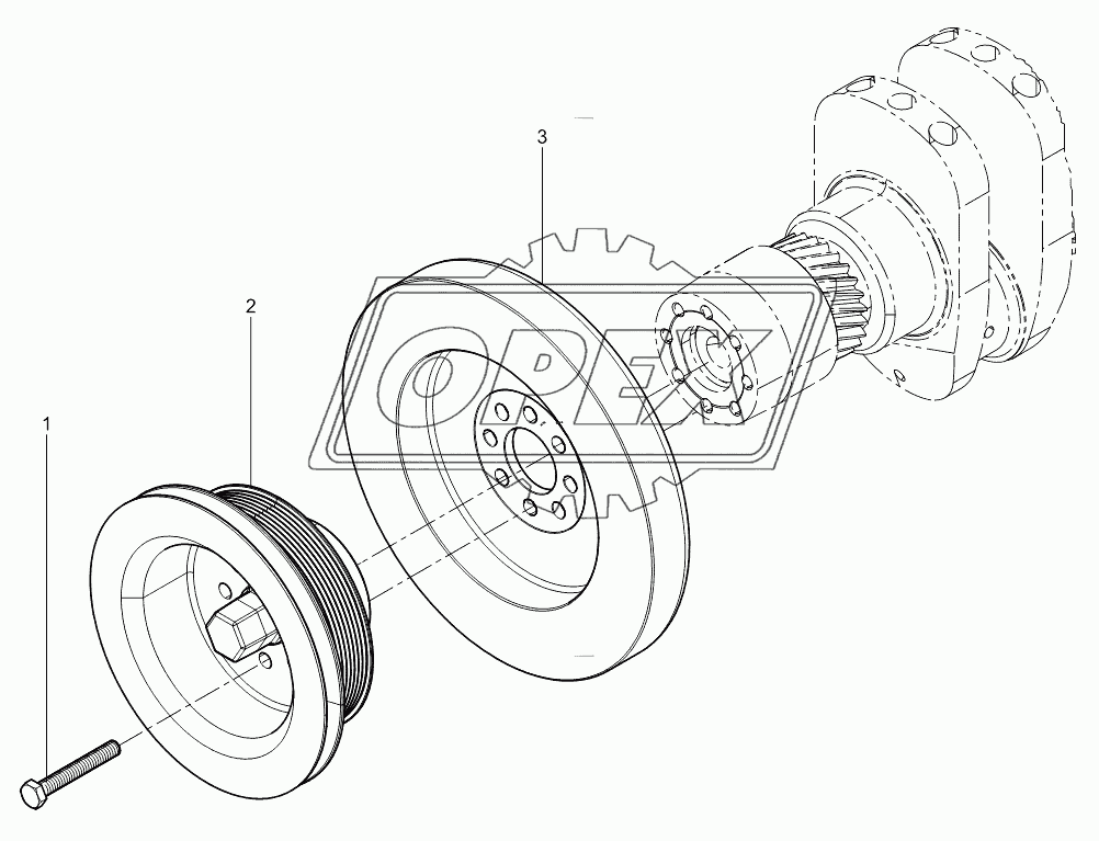 Crankshaft Pulley Group