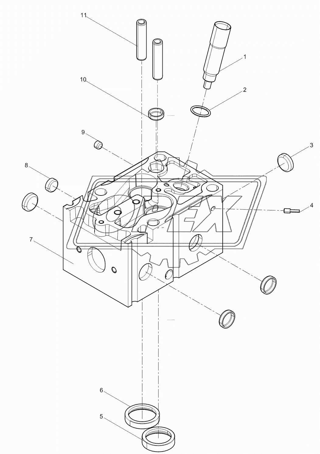 Cylinder head subassembly