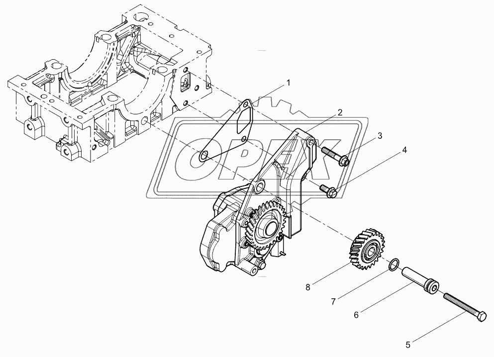 Oil pump assembly