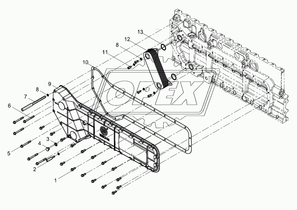 Oil cooler assembly