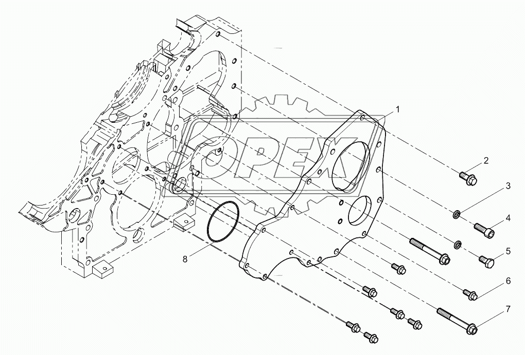 End Cover Assembly Group